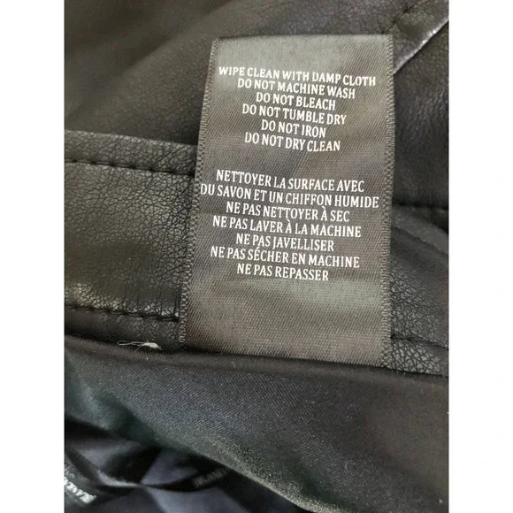 Blank NYC Spend The Night Skirt Mini Faux Leather Black 29 - Picture 11 of 14